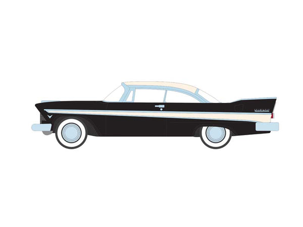 PRE-ORDER 1957 Plymouth Belvedere - Jet Black and Sand Dune White