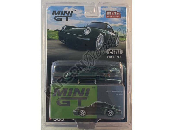 CHASE RUF CTR Anniversary Irish Green (Mini GT) Diecast 1:64