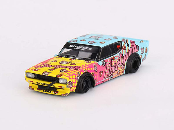 PRE-ORDER Nissan Skyline Kenmeri Liberty Walk LBWK KUMA (Mini GT) Diecast  1:64 Scale Model - TSM MGT00698