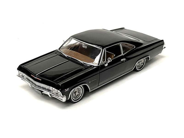 1965 Chevrolet Impala SS 396 Hard Top - Low Rider (MiJo Exclusives) Diecast  1:24 Scale Model - Welly 22417LRBK