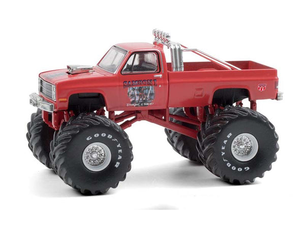 1984 Chevrolet Silverado Monster Truck Red - Samson I (Kings of