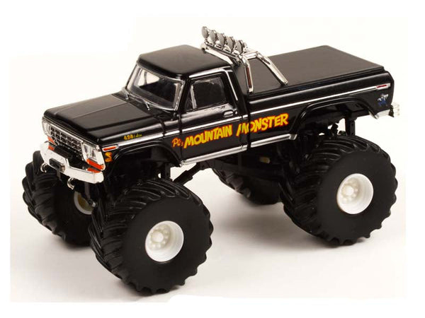 1979 Ford F-250 Monster Truck - Pa. Mountain Monster (Kings of Crunch)  Series 10 Diecast 1:64 Scale Model - Greenlight 49100A