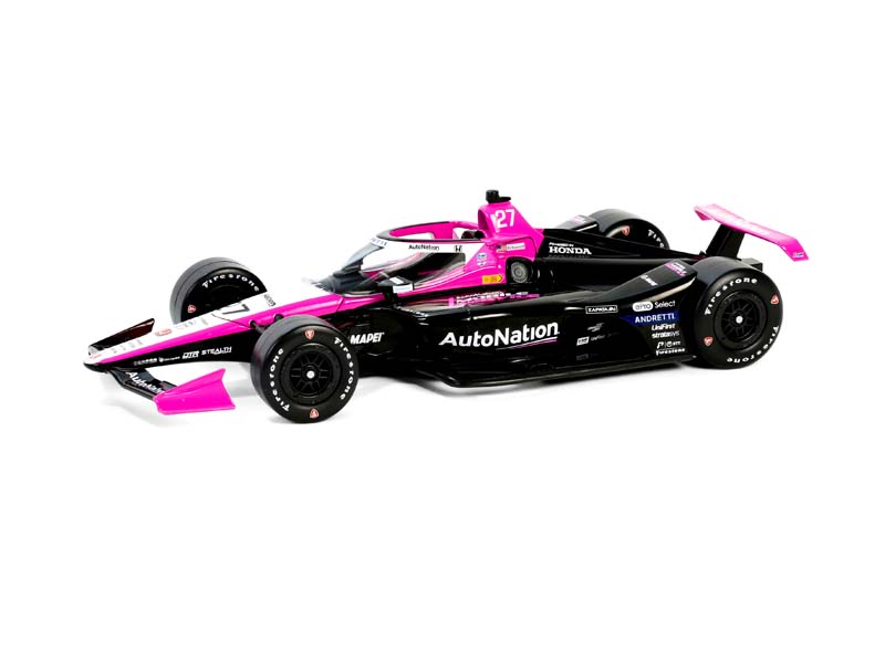#27 Kyle Kirkwood / Andretti Autosport AutoNation (2024 NTT IndyCar Series) Diecast 1:18 Scale Model - Greenlight 11234