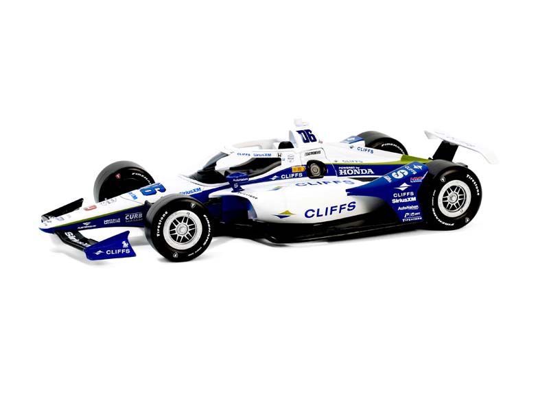 #06 Helio Castroneves / Meyer Shank Racing Cleveland-Cliffs (2024 NTT IndyCar Series) Diecast 1:18 Scale Model - Greenlight 11246