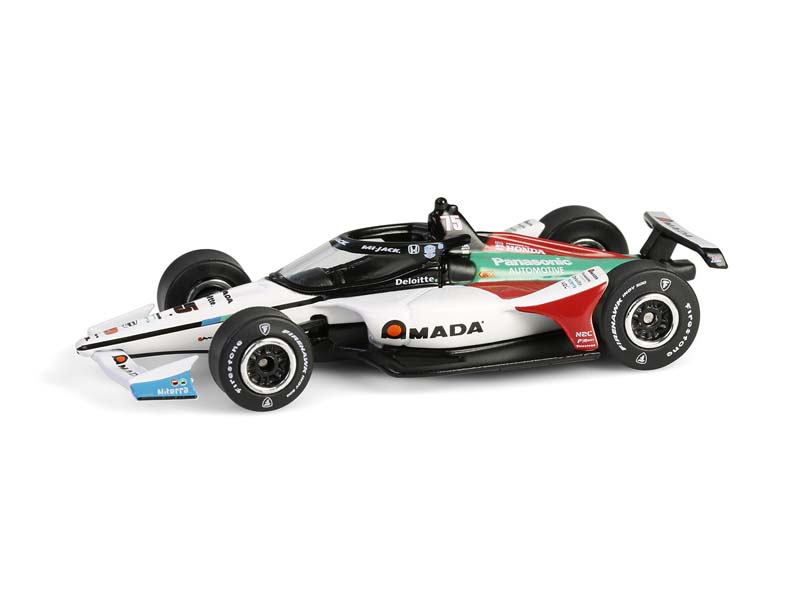 #75 Takuma Sato / Rahal Letterman Lanigan Racing AMADA (2024 NTT IndyCar Series) Diecast 1:64 Scale Model - Greenlight 11616