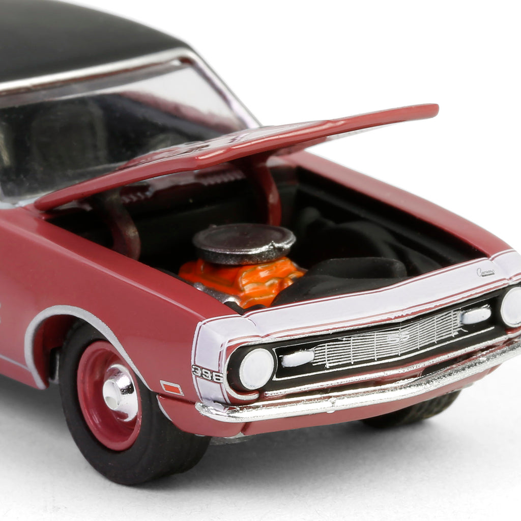 1968 Chevrolet Camaro SS 396 - Cordova Maroon (GreenLight Muscle Series 29) Diecast 1:64 Scale Model - Greenlight 13360A