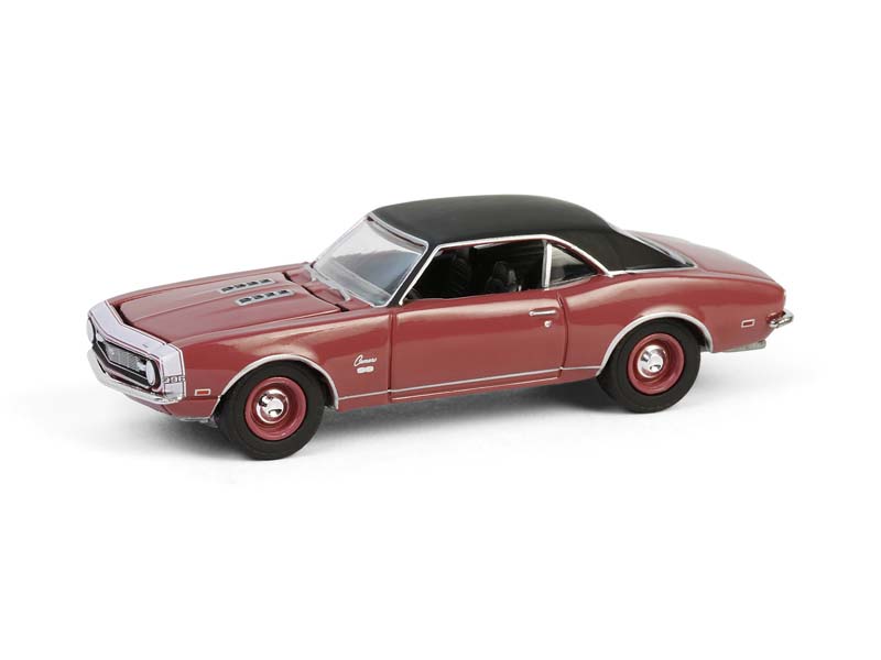 1968 Chevrolet Camaro SS 396 - Cordova Maroon (GreenLight Muscle Series 29) Diecast 1:64 Scale Model - Greenlight 13360A