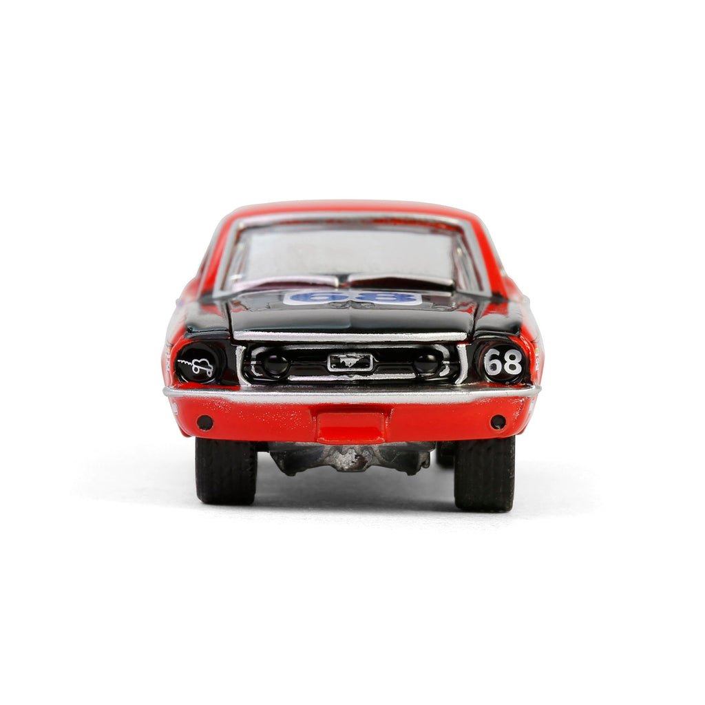 1968 Ford Mustang GT Coupe - #68 Charlie Henry Race Car (GreenLight Muscle Series 29) Diecast 1:64 Scale Model - Greenlight 13360B