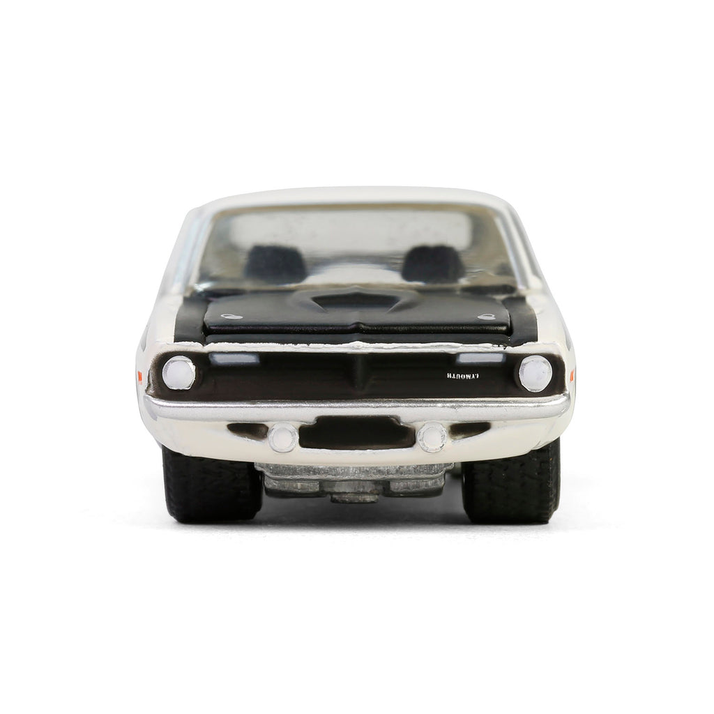 1970 Plymouth AAR ‘Cuda - Alpine White (GreenLight Muscle Series 29) Diecast 1:64 Scale Model - Greenlight 13360C