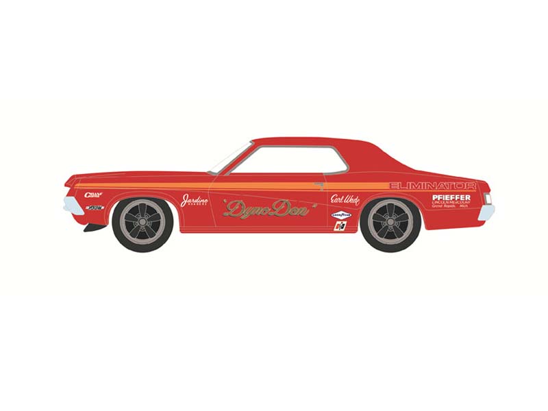 PRE-ORDER 1969 Mercury Cougar Eliminator - Dyno Don (GL Muscle Series 30) Diecast 1:64 Scale Model - Greenlight 13370A