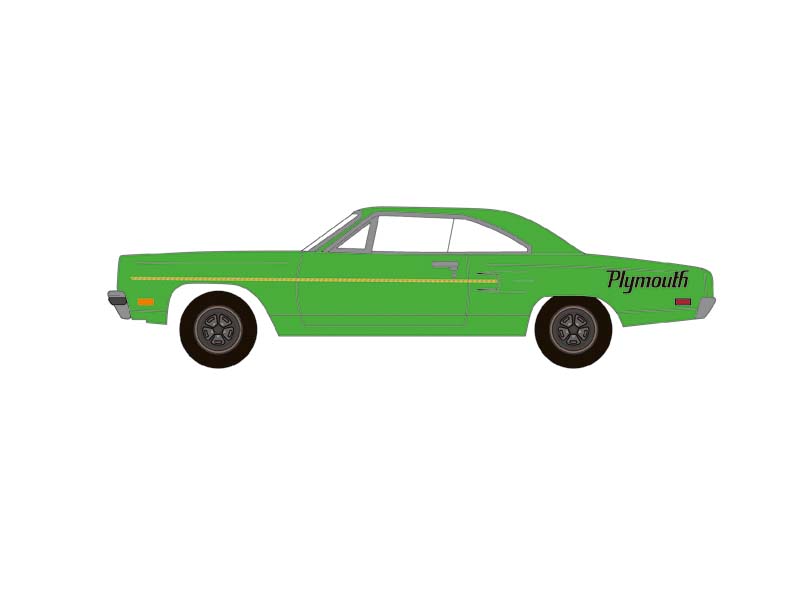 PRE-ORDER 1970 Plymouth Road Runner – Green (GL Muscle Series 30) Diecast 1:64 Scale Model - Greenlight 13370B