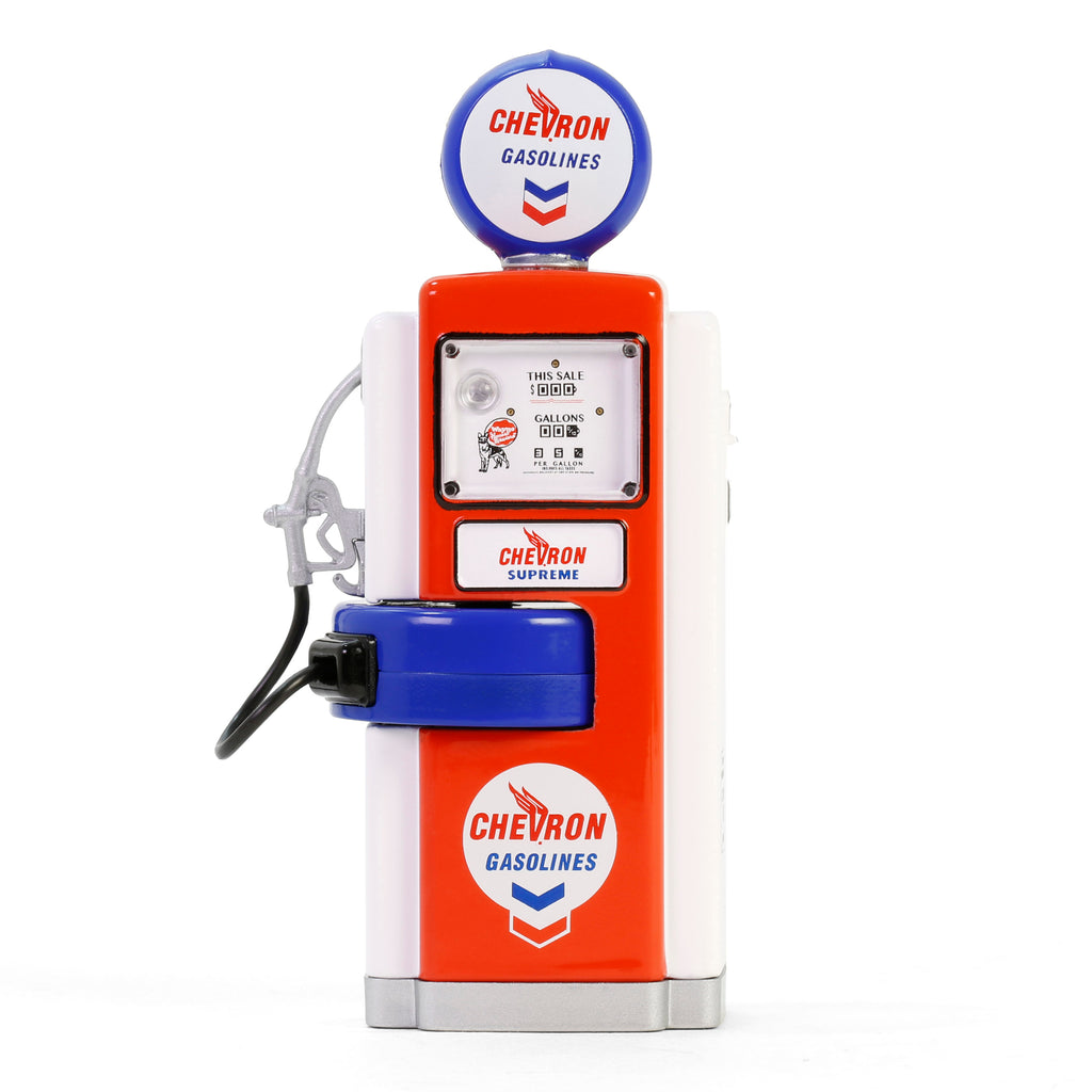 1948 Wayne 100-A - Chevron (Vintage Gas Pumps Series 16) Diecast 1:18 Scale Model - Greenlight 14160A