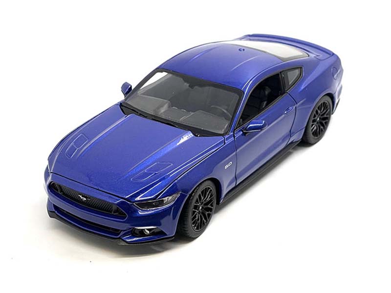 2015 Ford Mustang GT – Blue (NEX) Diecast 1:24 Scale Model - Welly 24062BL