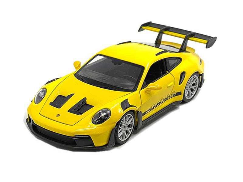 Porsche 911 GT3 RS (992) – Yellow (NEX) Diecast 1:24 Scale Model - Welly 24122YL