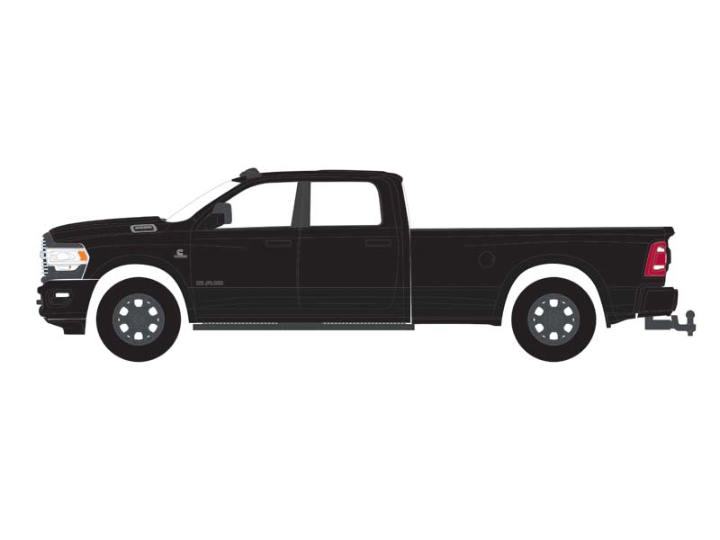 2024 Ram 2500 Laramie (Black Bandit Series 29) Diecast 1:64 Scale Model - Greenlight 28150F