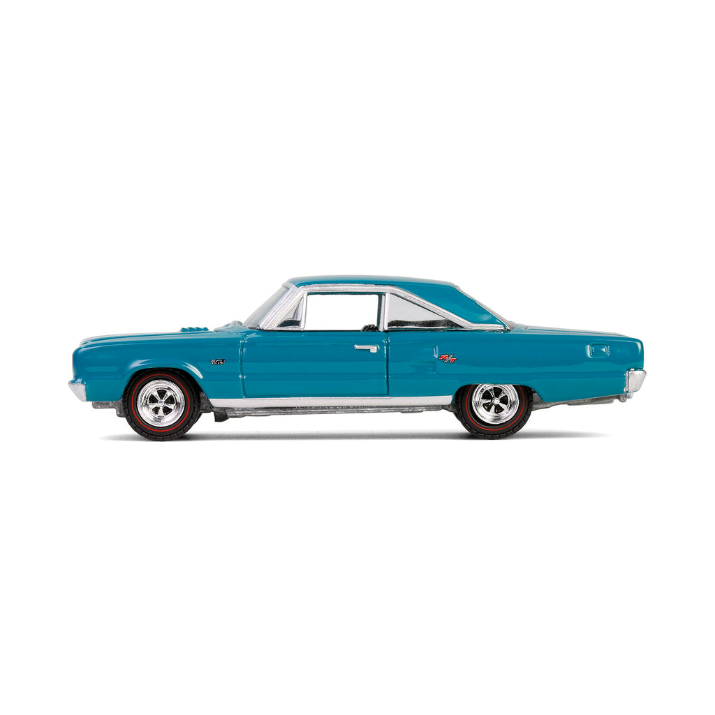 PRE-ORDER 1967 Dodge Coronet R/T Hemi - Medium Turquoise (Anniversary Collection Series 17) Diecast 1:64 Scale Model - Greenlight 28160C