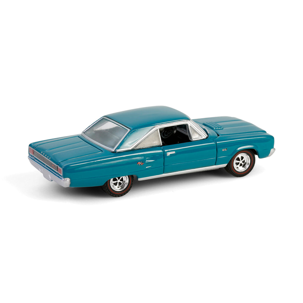 PRE-ORDER 1967 Dodge Coronet R/T Hemi - Medium Turquoise (Anniversary Collection Series 17) Diecast 1:64 Scale Model - Greenlight 28160C