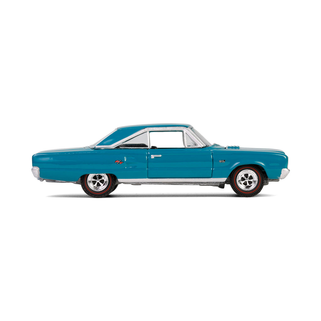 PRE-ORDER 1967 Dodge Coronet R/T Hemi - Medium Turquoise (Anniversary Collection Series 17) Diecast 1:64 Scale Model - Greenlight 28160C