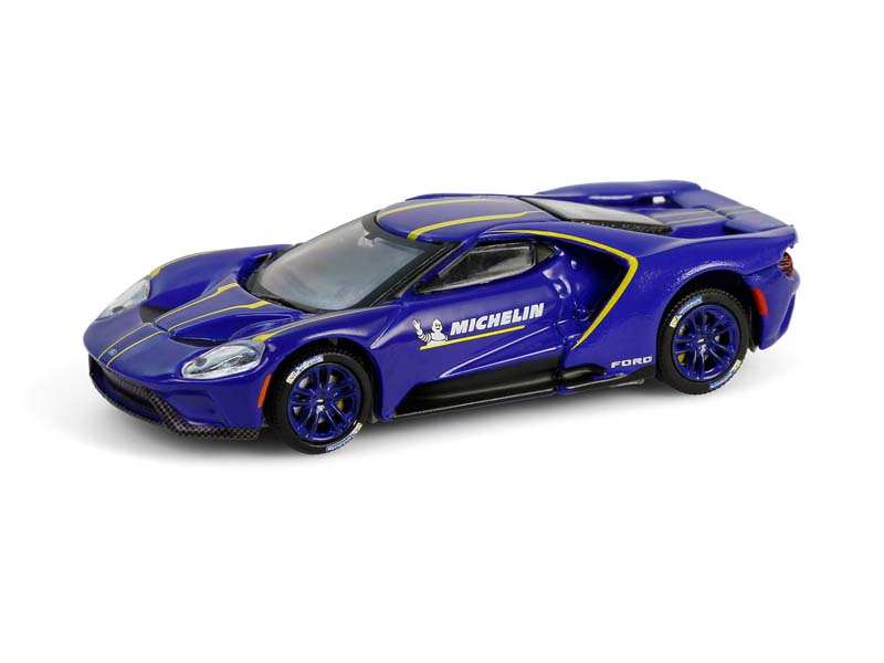 PRE-ORDER 2021 Ford GT - Michelin 135th Anniversary (Anniversary Collection Series 17) Diecast 1:64 Scale Model - Greenlight 28160F