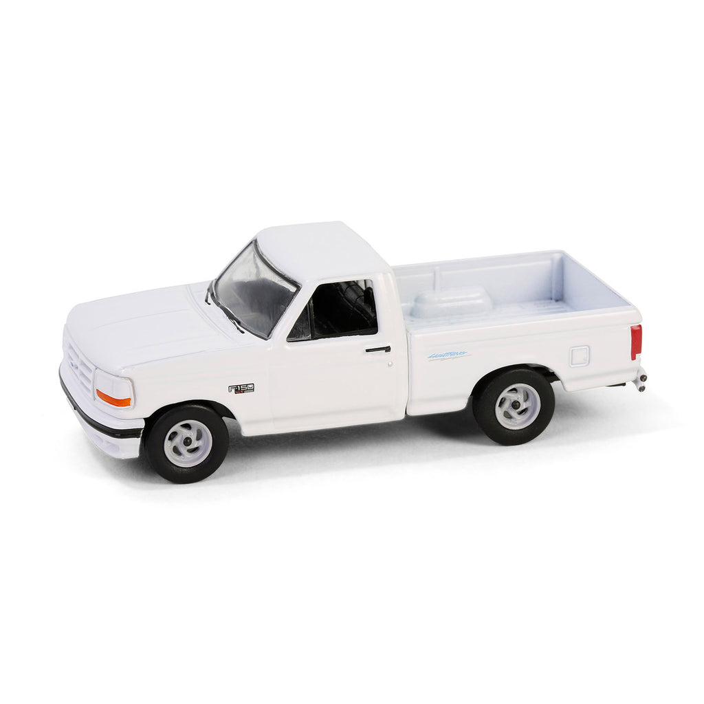 1994 Ford F-150 SVT Lightning w/ Tonneau Bed Cover - White (Hobby Exclusive) Diecast 1:64 Scale Model - Greenlight 30511