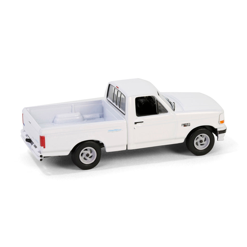 1994 Ford F-150 SVT Lightning w/ Tonneau Bed Cover - White (Hobby Exclusive) Diecast 1:64 Scale Model - Greenlight 30511