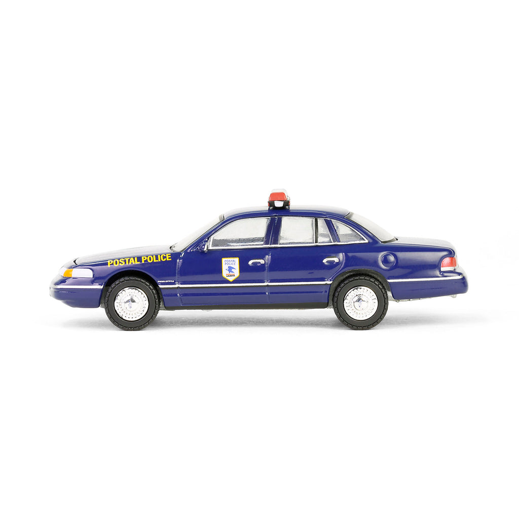 PRE-ORDER 1992 Ford Crown Victoria Police Interceptor - USPS Postal Police (Hobby Exclusive) Diecast 1:64 Scale Model - Greenlight 30516