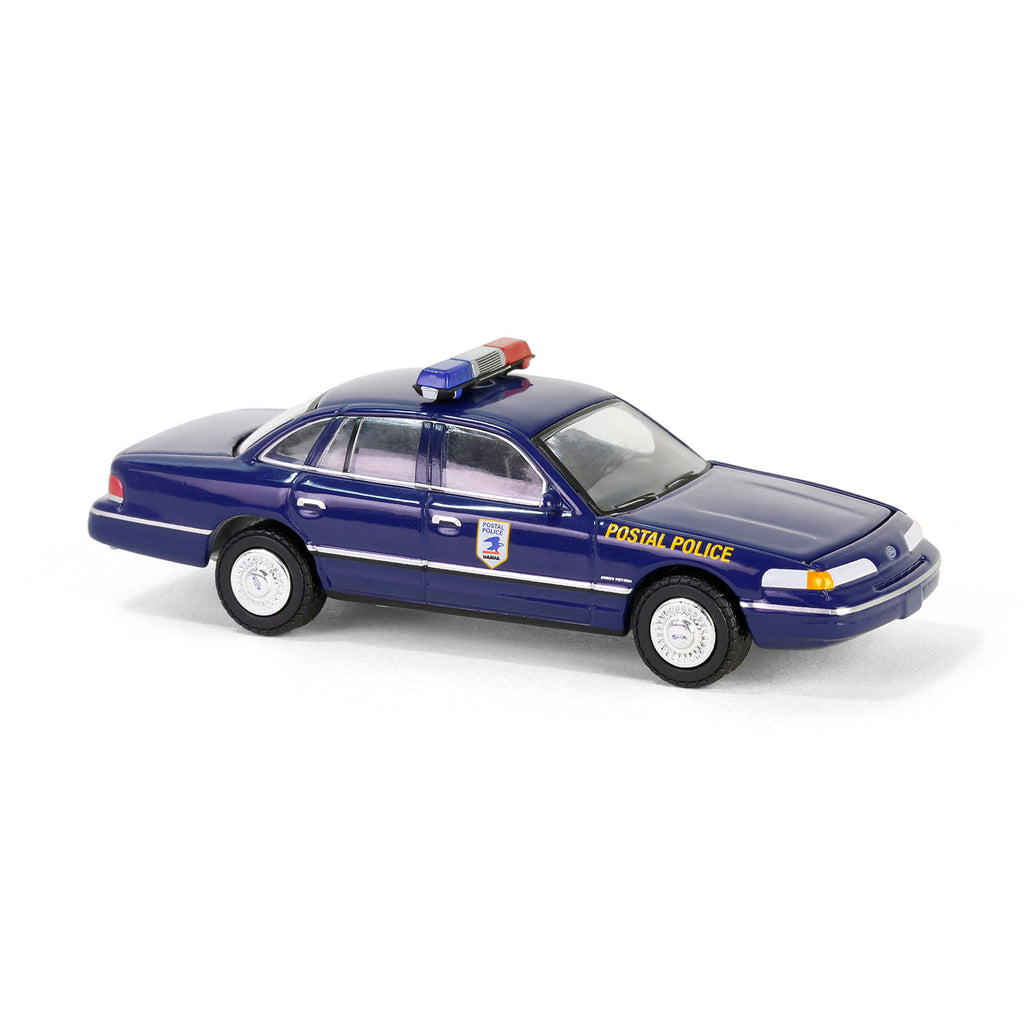 PRE-ORDER 1992 Ford Crown Victoria Police Interceptor - USPS Postal Police (Hobby Exclusive) Diecast 1:64 Scale Model - Greenlight 30516