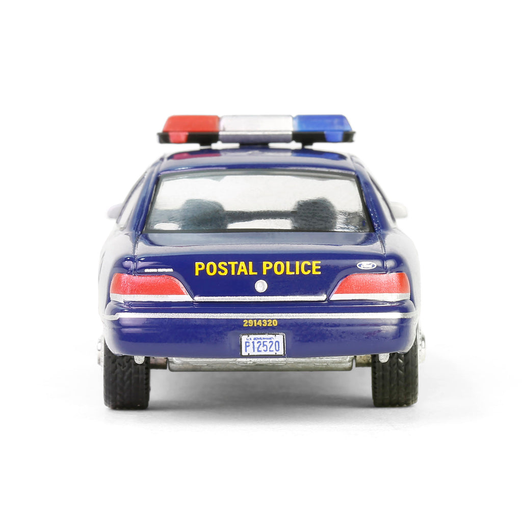 PRE-ORDER 1992 Ford Crown Victoria Police Interceptor - USPS Postal Police (Hobby Exclusive) Diecast 1:64 Scale Model - Greenlight 30516