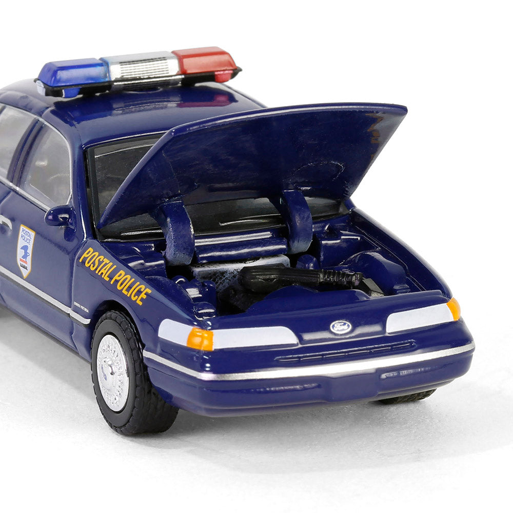 PRE-ORDER 1992 Ford Crown Victoria Police Interceptor - USPS Postal Police (Hobby Exclusive) Diecast 1:64 Scale Model - Greenlight 30516