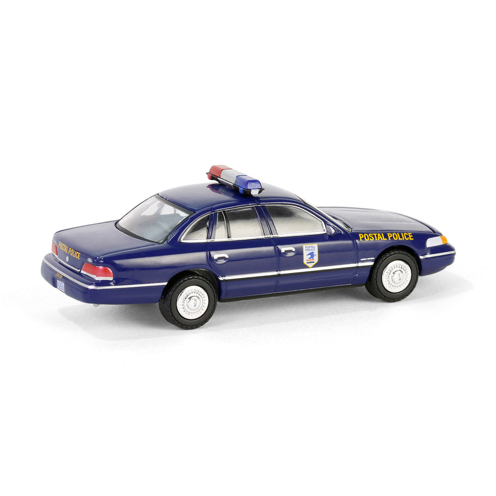 PRE-ORDER 1992 Ford Crown Victoria Police Interceptor - USPS Postal Police (Hobby Exclusive) Diecast 1:64 Scale Model - Greenlight 30516