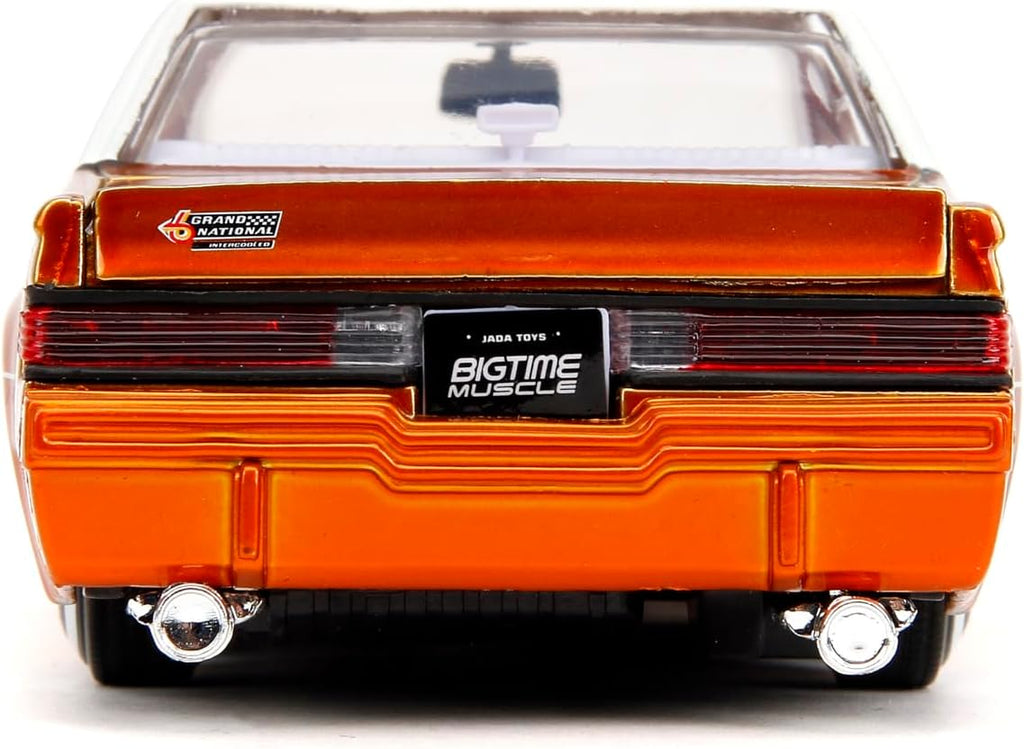 1987 Buick Grand National - Candy Orange (Bigtime Muscle) Diecast 1:24 Scale Model - Jada 31215