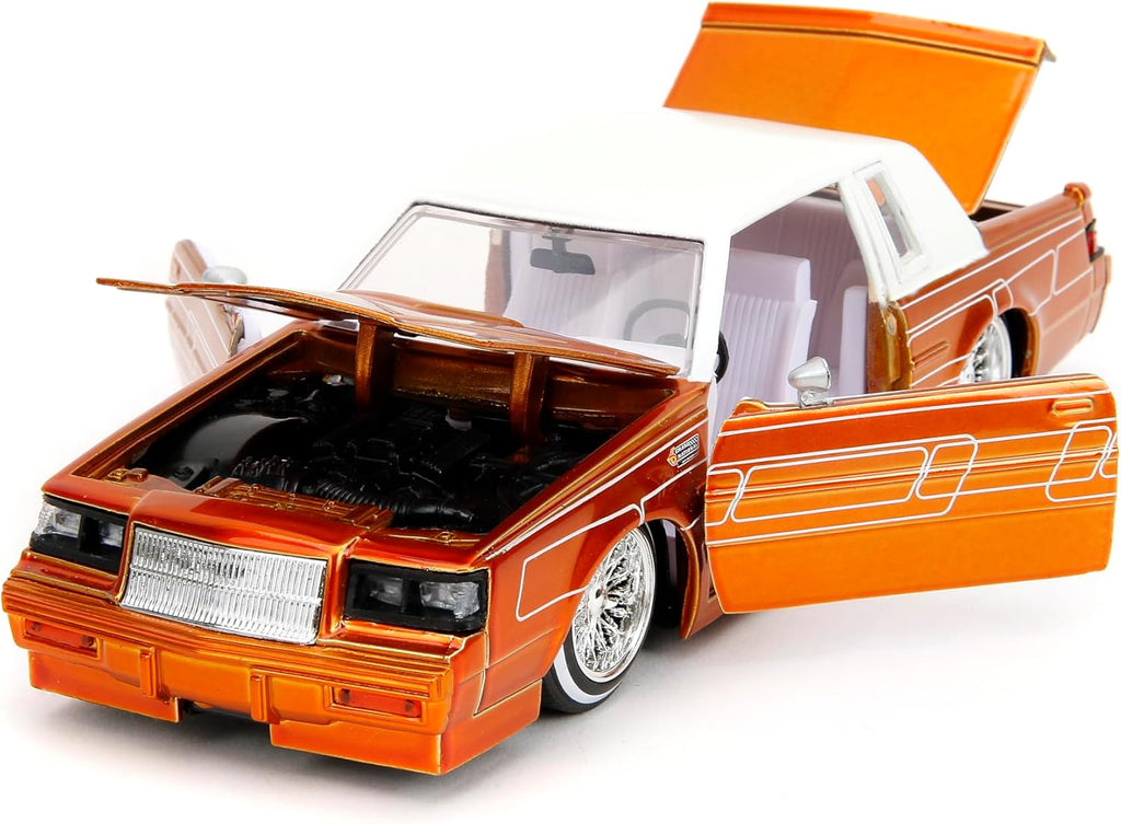 1987 Buick Grand National - Candy Orange (Bigtime Muscle) Diecast 1:24 Scale Model - Jada 31215