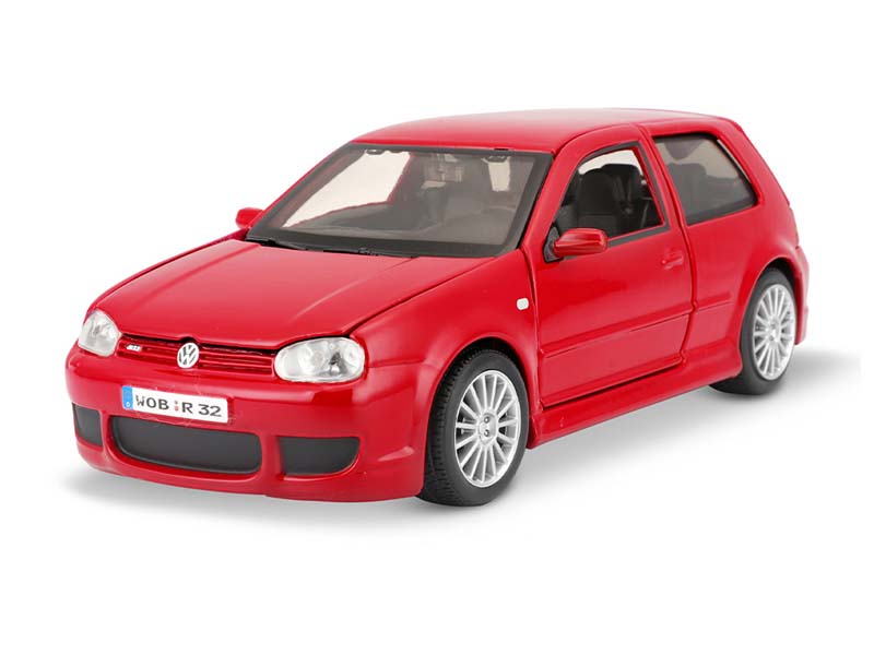 Volkswagen Golf R32 – Red (Special Edition) Diecast 1:24 Scale Model - Maisto 31290RD