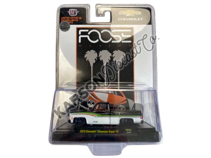 CHASE 1973 Chevrolet Cheyenne Super 10 - CHIP FOOSE (Hobby Exclusive) Diecast 1:64 Scale Model - M2 Machines 31500-HS25