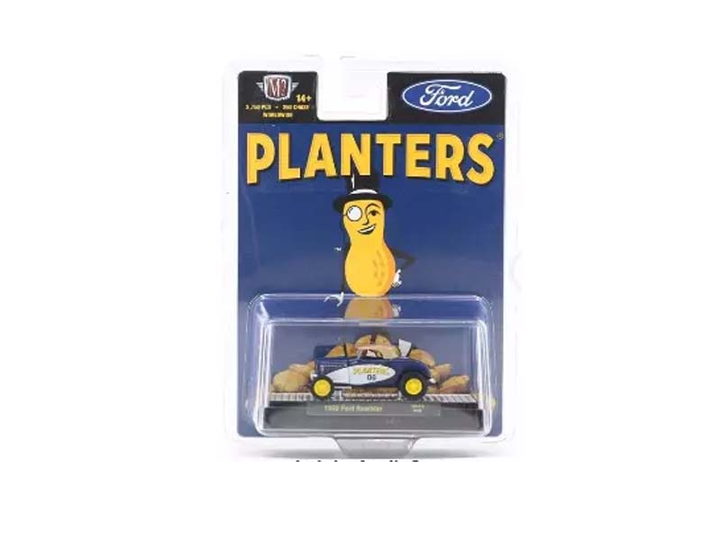 CHASE 1932 Ford Roadster - Planters Peanut (Hobby Exclusive) Diecast 1:64 Scale Model - M2 Machines 31500-HS43