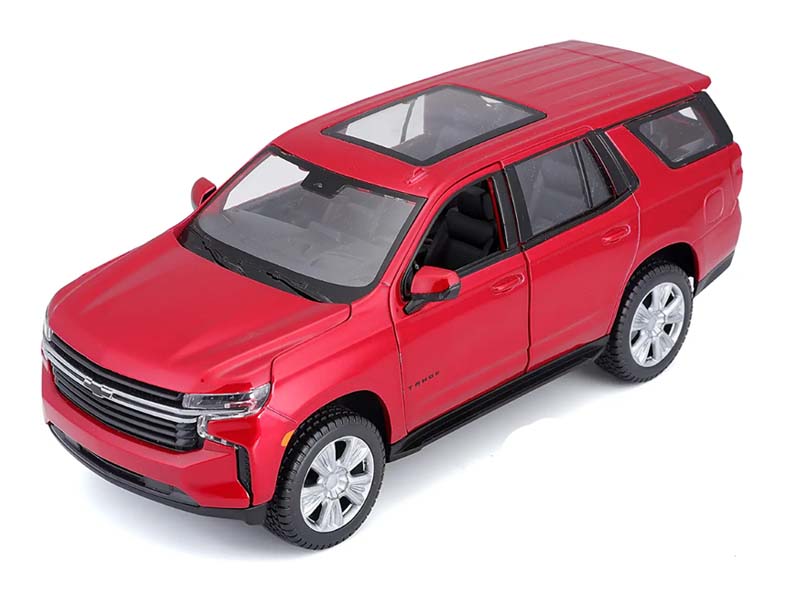 2021 Chevrolet Tahoe Red (Special Edition) Diecast 1:26 Scale Model - Maisto 31533RD