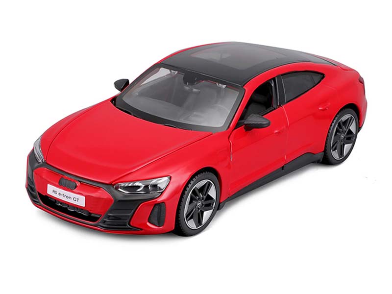 2022 Audi RS e-tron GT – Red (Special Edition) Diecast 1:24 Scale Model - Maisto 32907RD
