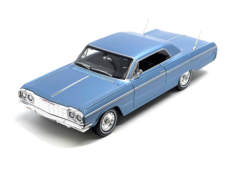 1964 Chevrolet Impala SS – Blue (Special Edition) Diecast 1:26 Scale Model - Maisto 32908BL