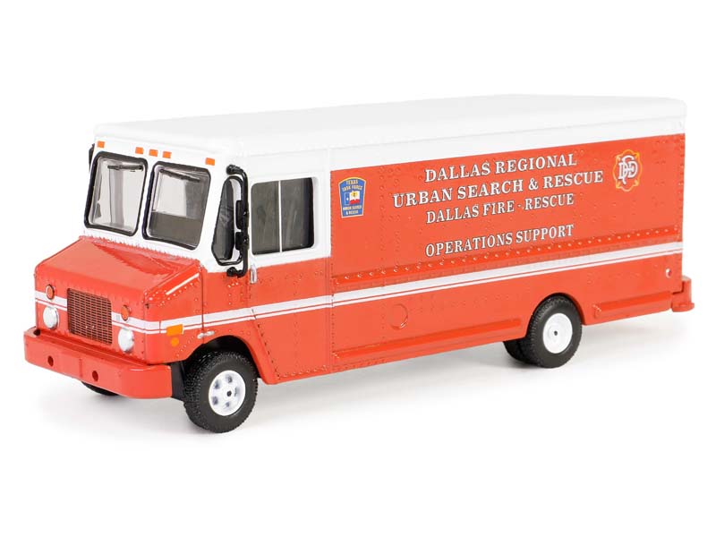 2019 Step Van - Urban Search & Rescue - Dallas Texas Fire Department (H.D. Trucks Series 25) Diecast 1:64 Scale Model - Greenlight 33250B