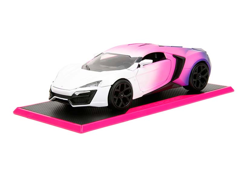 Lykan Hypersport – White Pink Gradient (Pink Slips) Diecast 1:24 Scale ...