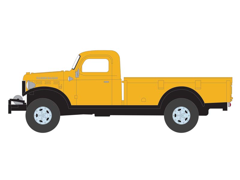 Greenlight 1:64 1946 Dodge Power Wagon, Yellow/Black
