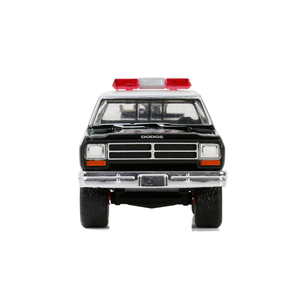 1987 Dodge Ram D250 w/ Fire Equipment, Hose & Tank (Smokey Bear Series 4) Diecast 1:64 Scale Model - Greenlight 38070E