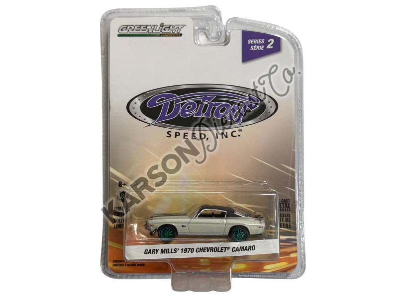 CHASE 1970 Chevrolet Camaro - Gary Mills (Detroit Speed, Inc) Series 2 Diecast 1:64 Model Car - Greenlight 39070C