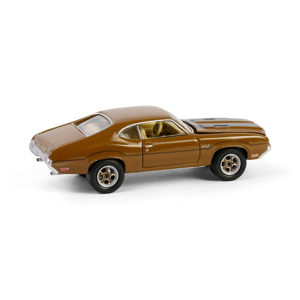 1972 Oldsmobile 4-4-2 - The Complete Escape Machine (Vintage Ad Cars Series 11) Diecast 1:64 Scale Model - Greenlight 39150D