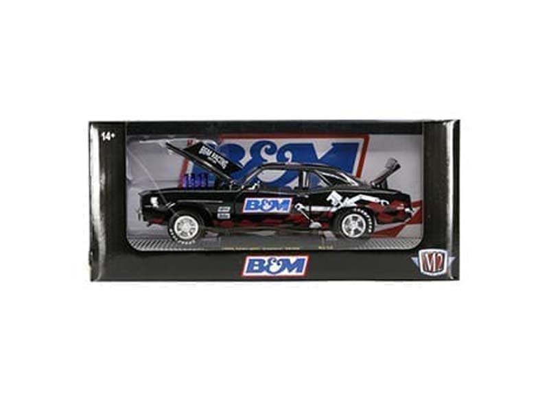 1969 Chevrolet Camaro SS/RS B&M Black Diecast 1:24 Scale Model - M2 Machines 40300-112B