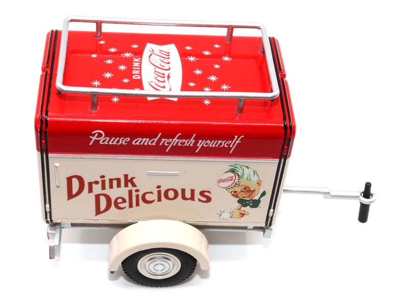 Coca Cola Trailer Diecast 1:24 Scale Model - Motor City Classics 424700