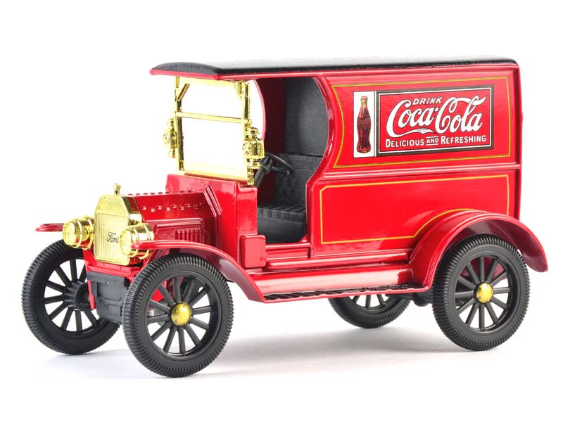 1917 Ford Model T Cargo Van - Coca-Cola Diecast 1:24 Scale Model - Motor City Classics 424917