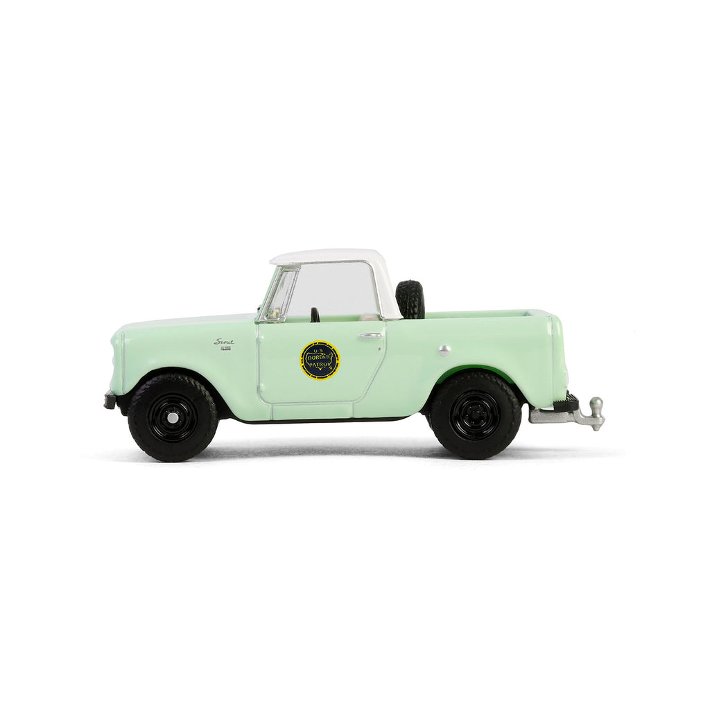 1969 Harvester Scout Half Cab (Hot Pursuit Special Edition - U.S. Customs and Border Patrol) Diecast 1:64 Scale Model - Greenlight 43035A