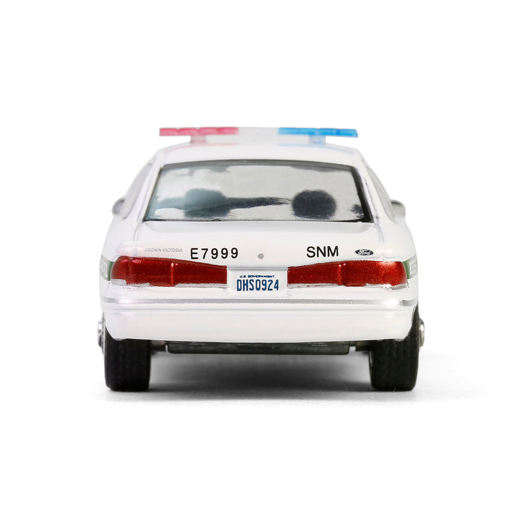 1997 Ford Crown Victoria (Hot Pursuit Special Edition - U.S. Customs and Border Patrol) Diecast 1:64 Scale Model - Greenlight 43035C