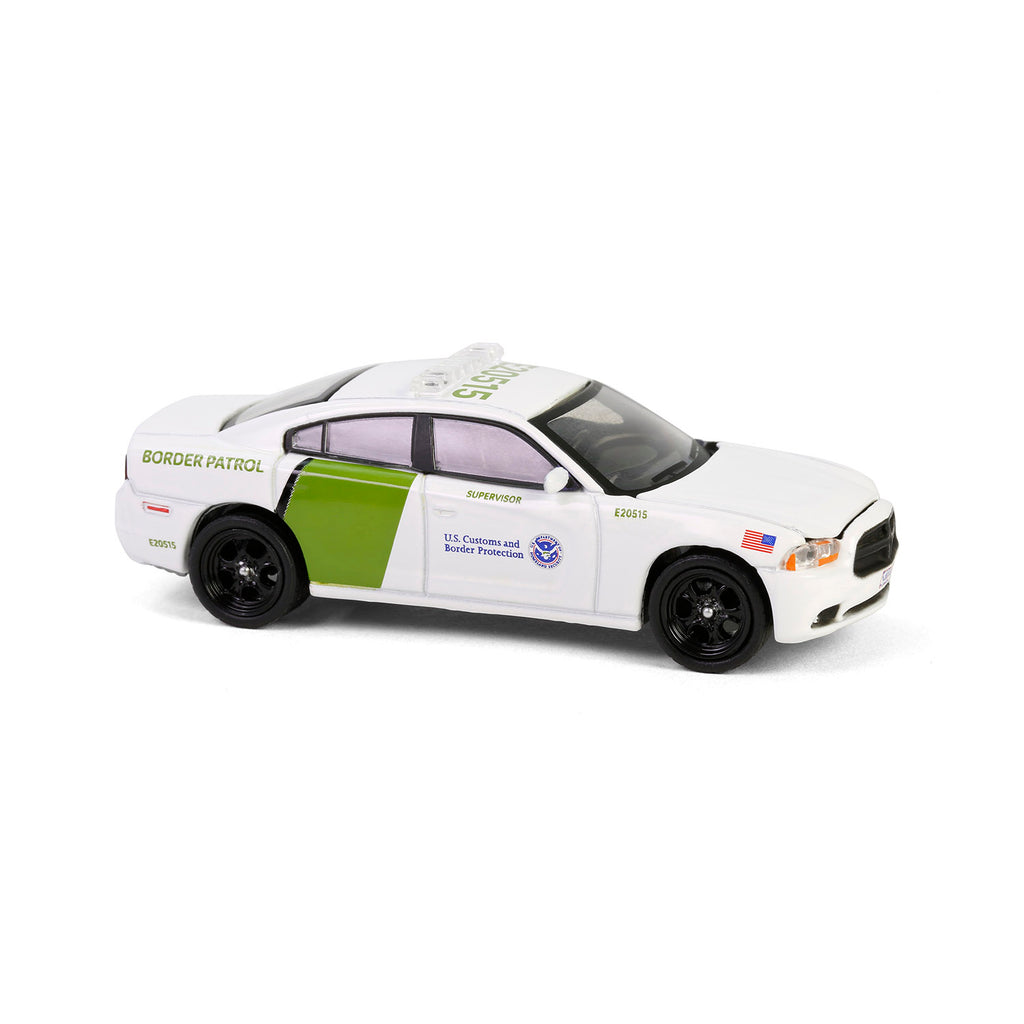 2014 Dodge Charger (Hot Pursuit Special Edition - U.S. Customs and Border Patrol) Diecast 1:64 Scale Model - Greenlight 43035D